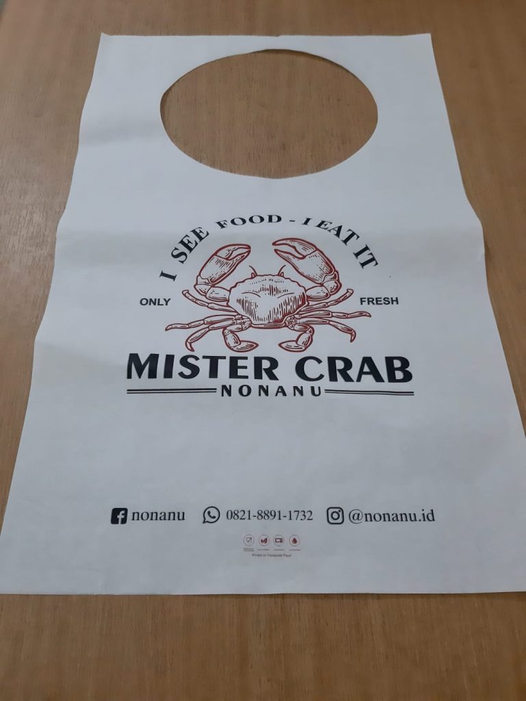 apron kertas - celemek kertas