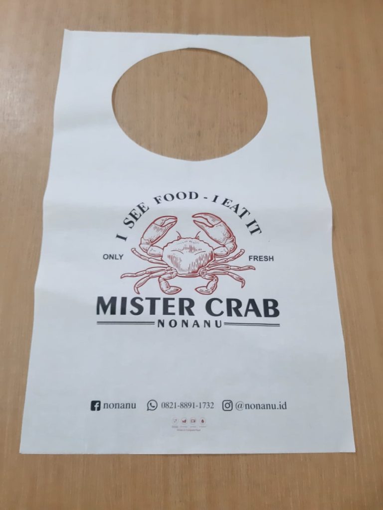 apron kertas - celemek kertas